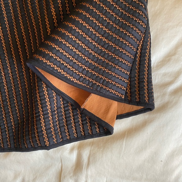 H&M Black & Tan/Brown Circle Skirt - Picture 4 of 7